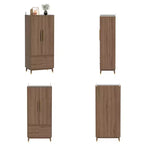 Famapy Contemporain - Armoire Élégante : Garde-robe Chic et Fonctionnelle pour Chambre à Coucher