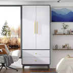 Famapy Contemporain - Armoire Élégante : Garde-robe Chic et Fonctionnelle pour Chambre à Coucher