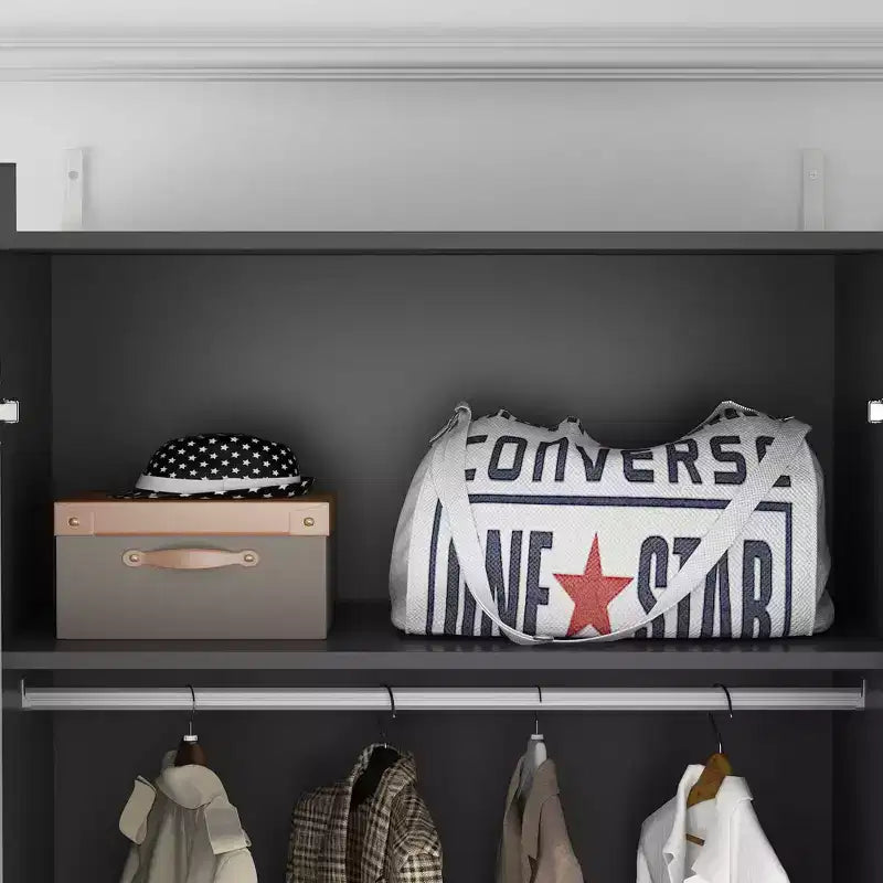 Famapy Contemporain - Armoire Élégante : Garde-robe Chic et Fonctionnelle pour Chambre à Coucher