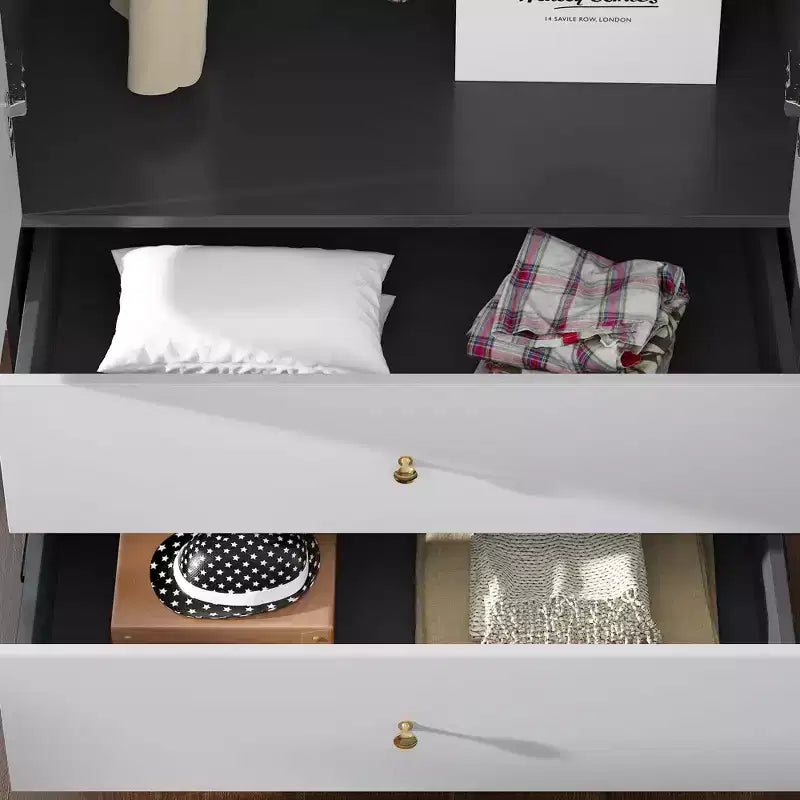 Famapy Contemporain - Armoire Élégante : Garde-robe Chic et Fonctionnelle pour Chambre à Coucher