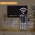 Meuble TV Mural Famapy - Élégance Moderne Blanche et Brillance Fonctionnelle pour Votre Espace de Divertissement