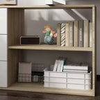 Bureau individuel Famapy : poste de travail modulaire avec organisateur à 3 tiroirs, étagère ouverte et rangement réglable - bureau d'ordinateur pour la maison