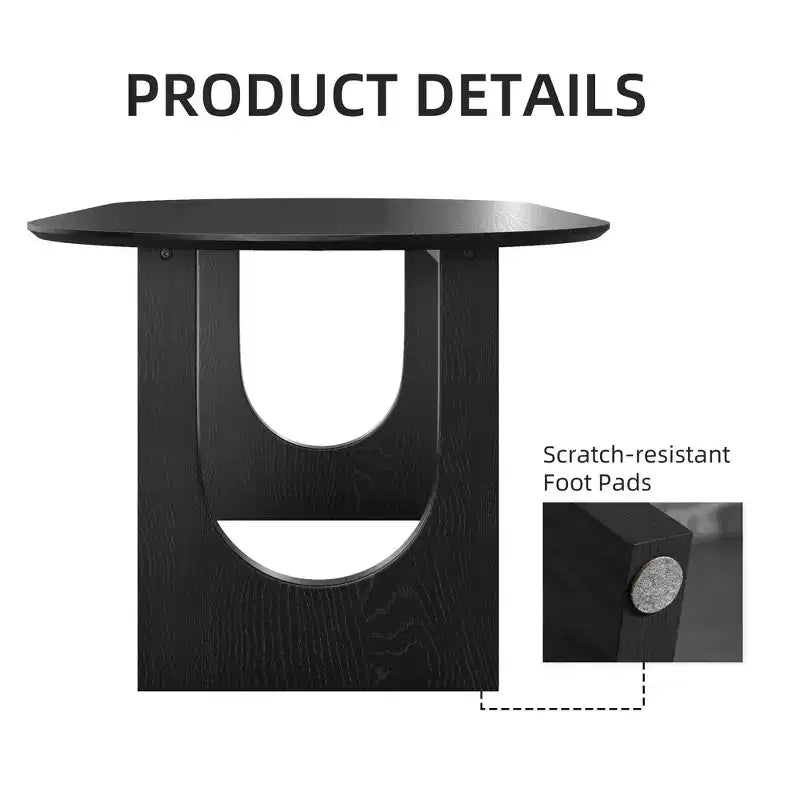 PexFix Table de salle à manger ovale avec double piédestal Tables de cuisine