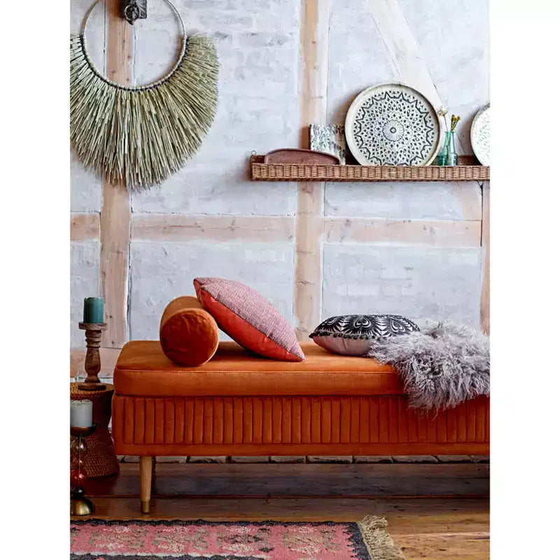 Étagère murale en rotin tressé Storied Home