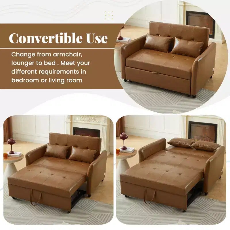 Fauteuil-lit réglable Whisen 51.57 avec 3 ports USB
