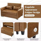 Fauteuil-lit réglable Whisen 51.57 avec 3 ports USB