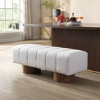 Banc de salle à manger multifonctionnel contemporain Christopher Knight Home Gale 50 en chenille