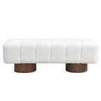 Banc de salle à manger multifonctionnel contemporain Christopher Knight Home Gale 50 en chenille