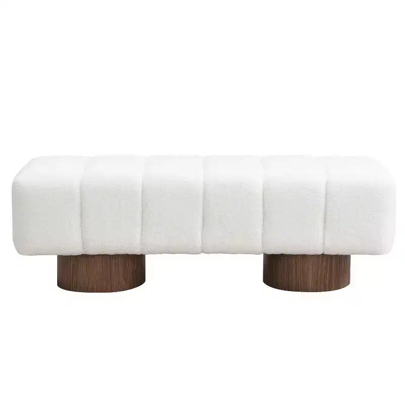 Banc de salle à manger multifonctionnel contemporain Christopher Knight Home Gale 50 en chenille