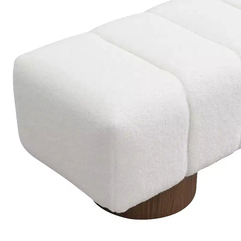 Banc de salle à manger multifonctionnel contemporain Christopher Knight Home Gale 50 en chenille