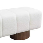 Banc de salle à manger multifonctionnel contemporain Christopher Knight Home Gale 50 en chenille
