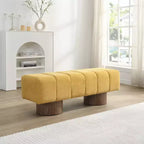 Banc de salle à manger multifonctionnel contemporain Christopher Knight Home Gale 50 en chenille