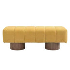 Banc de salle à manger multifonctionnel contemporain Christopher Knight Home Gale 50 en chenille