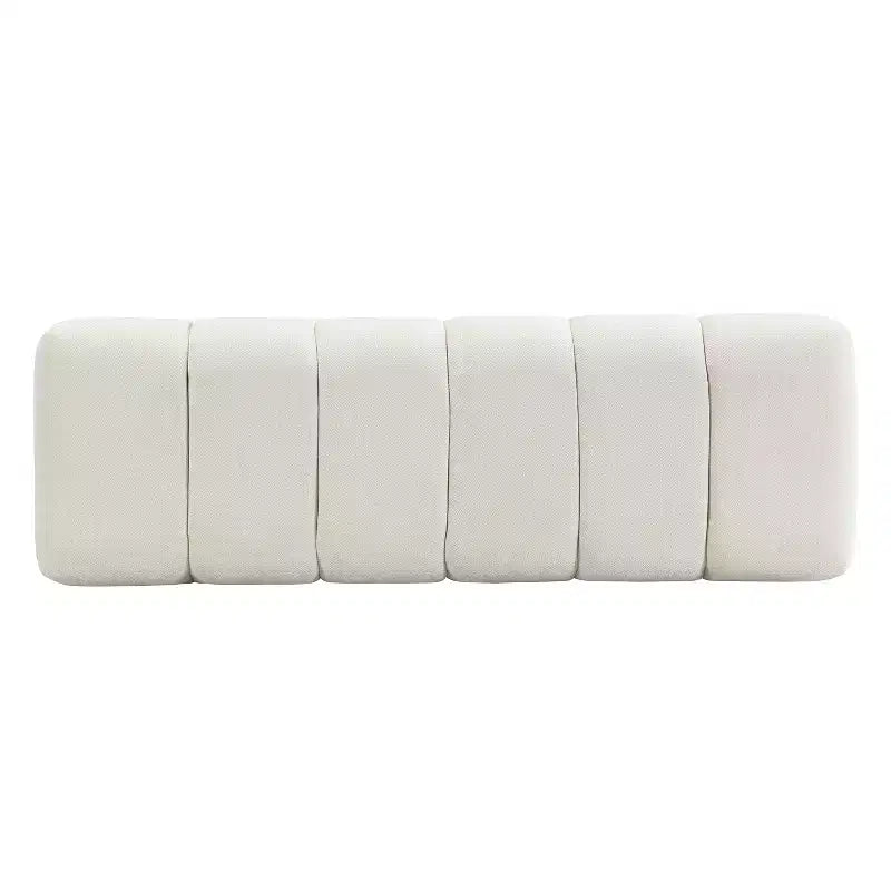 Banc de salle à manger multifonctionnel contemporain Christopher Knight Home Gale 50 en chenille