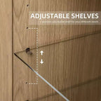 Meuble d'appoint en bois PexFix avec étagères réglables