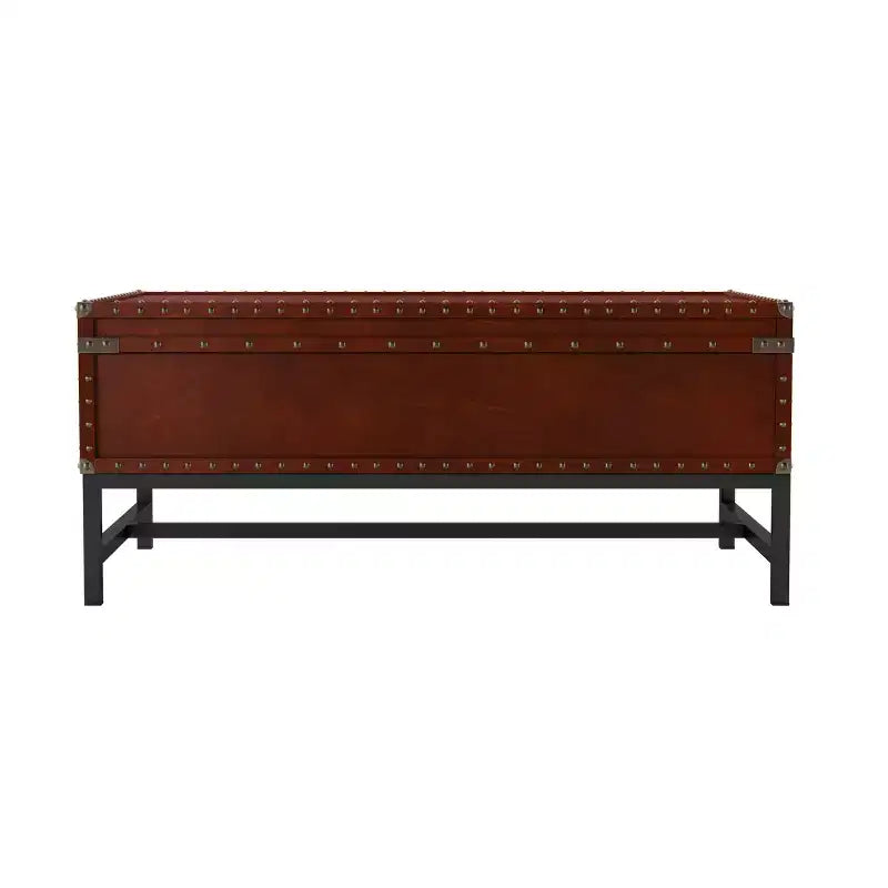 Table basse à cocktail Voyager – Marron – SEI