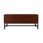 Table basse à cocktail Voyager – Marron – SEI