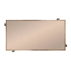 Table basse Thornsett avec plateau miroir – Champagne – SEI