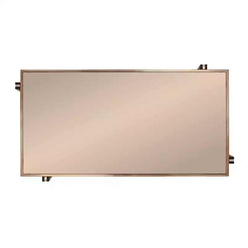Table basse Thornsett avec plateau miroir – Champagne – SEI
