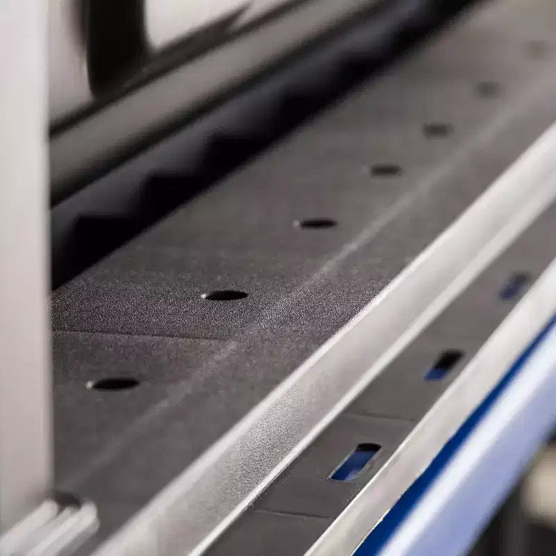 Étagères de rangement en plastique robuste IRIS USA à 5 niveaux, capacité de 340 kg, organisateur de rangement pour garage, noir