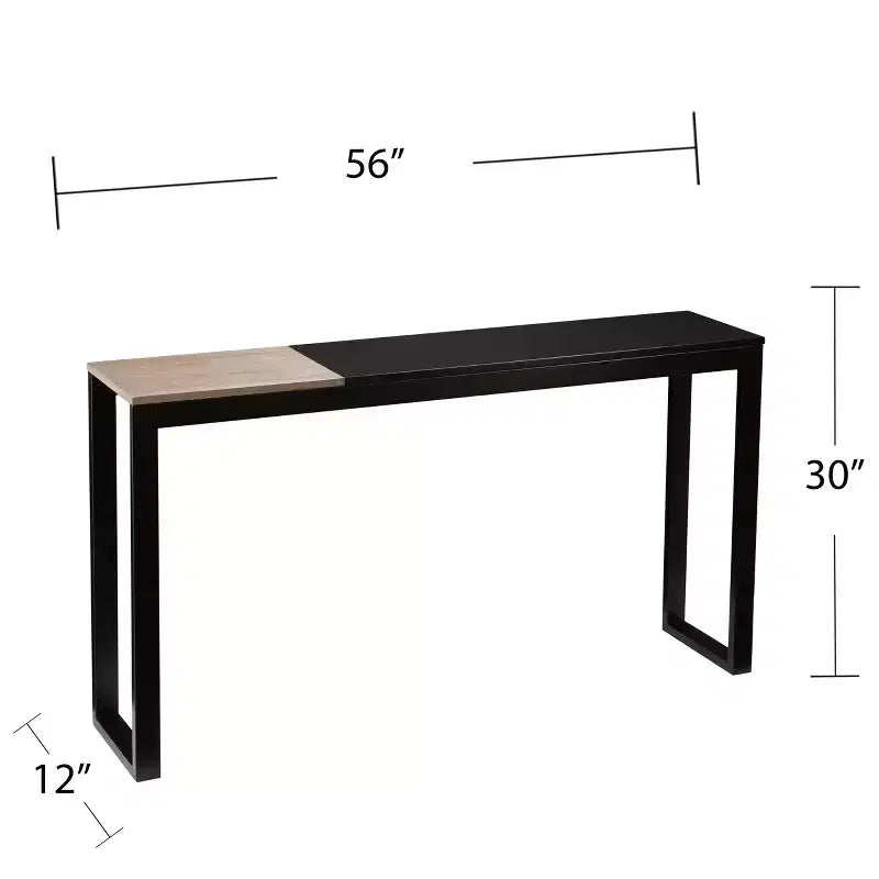 Console Holly & Martin Lydock - Noire - SEI