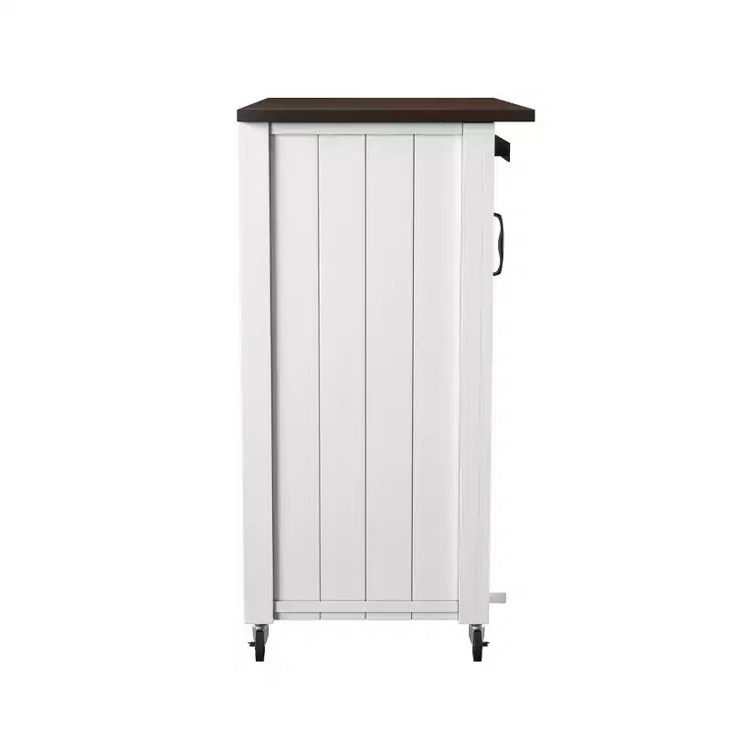 Desserte de cuisine Leshire Barn-Door - Blanche - SEI