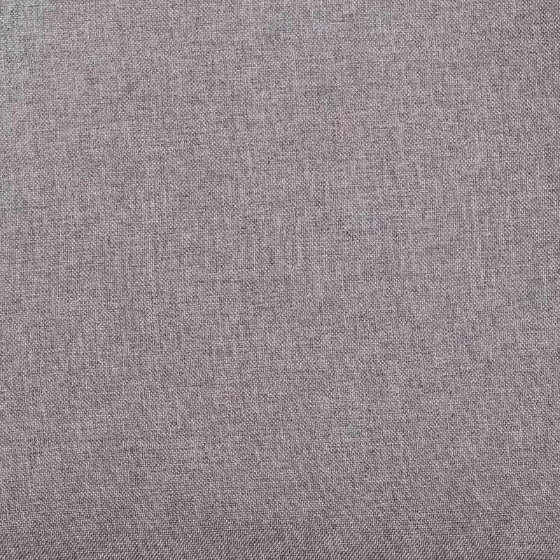 Ensemble de salle à manger 5 pièces Baxton Studio Elise avec tissu gris moderne et bois finition brun foncé