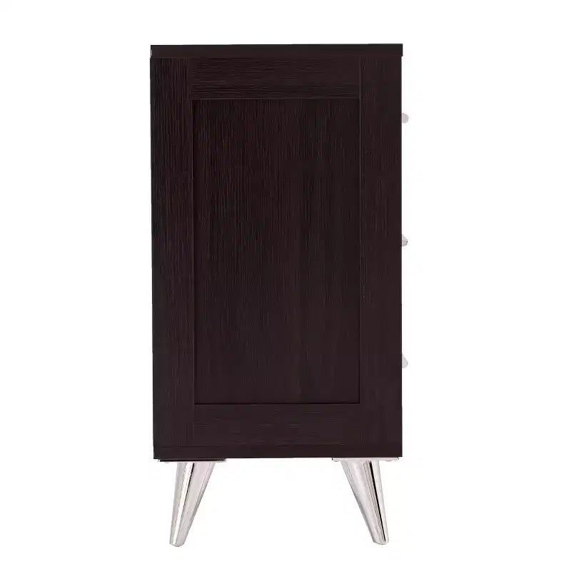 Table de chevet moderne Owen – Marron – SEI