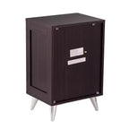 Table de chevet moderne Owen – Marron – SEI