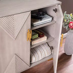 Meuble de rangement moderne Lantara - Gris - SEI