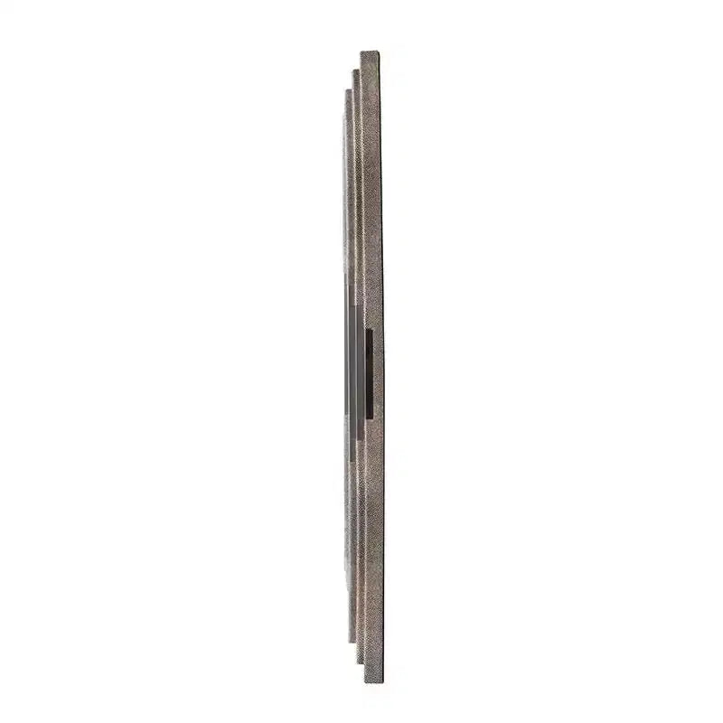 Miroir d'appoint encadré gris HomeRoots 28