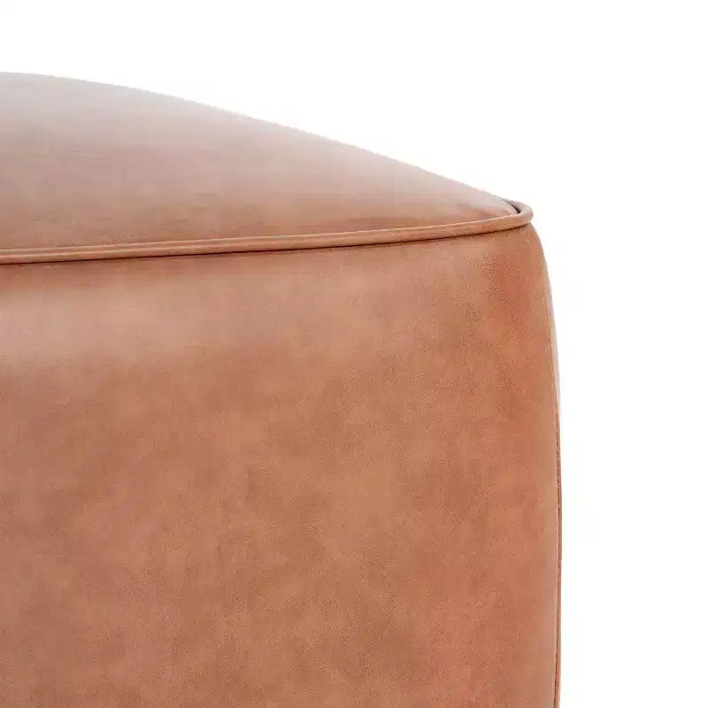 Christopher Knight Home Steve Ottoman carré d'appoint moderne rembourré