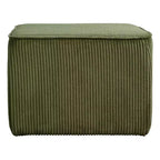Christopher Knight Home Steve Ottoman carré d'appoint moderne rembourré