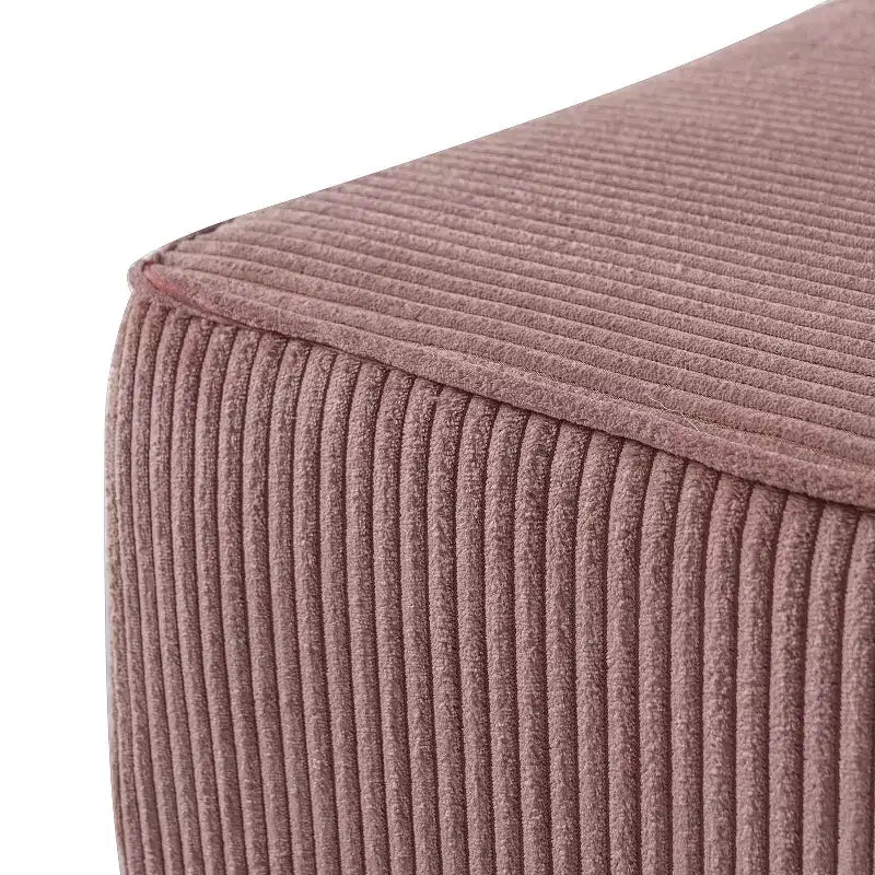 Christopher Knight Home Steve Ottoman carré d'appoint moderne rembourré