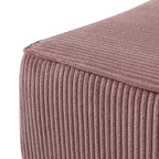 Christopher Knight Home Steve Ottoman carré d'appoint moderne rembourré