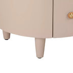 Christopher Knight Home Emmie Table de chevet ronde moderne avec tiroir de rangement et étagère ouverte