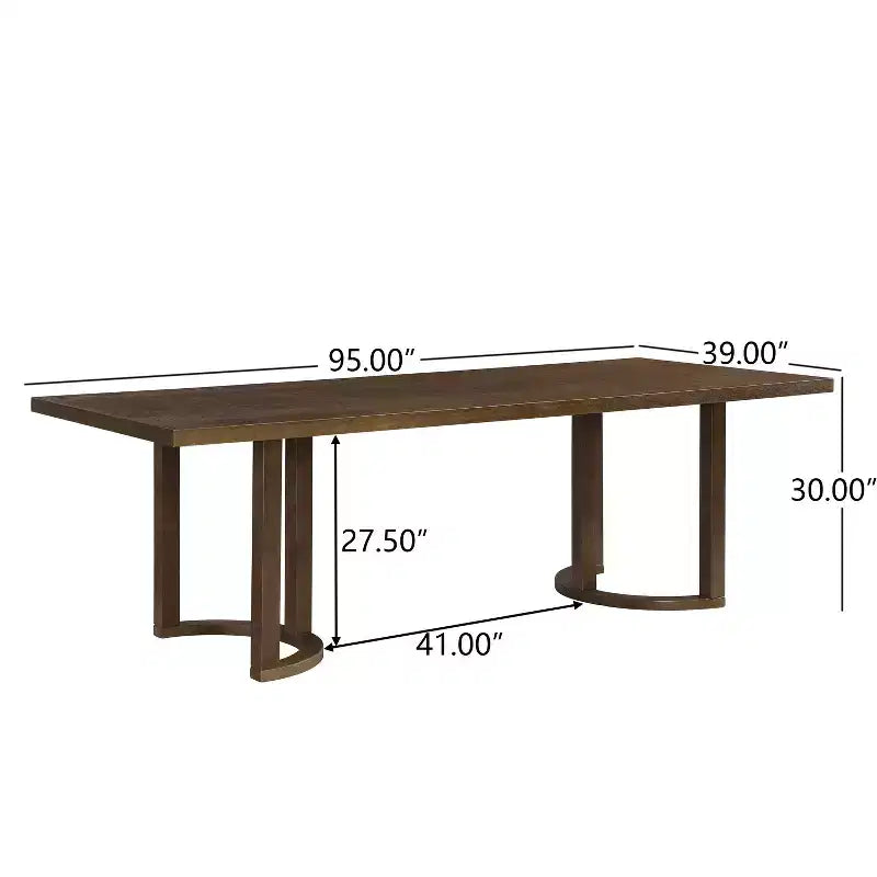 Ensemble de salle à manger moderne Christopher Knight Home Evat de 7 pièces en bois d'hévéa rembourré