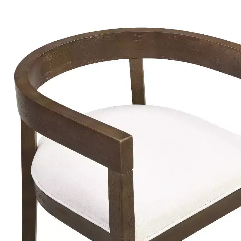 Ensemble de salle à manger moderne Christopher Knight Home Evat de 7 pièces en bois d'hévéa rembourré