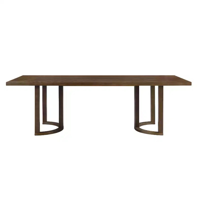 Ensemble de salle à manger moderne Christopher Knight Home Evat de 7 pièces en bois d'hévéa rembourré