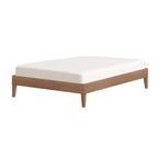 Cadre de lit double Now Furniture, lit plateforme en bois