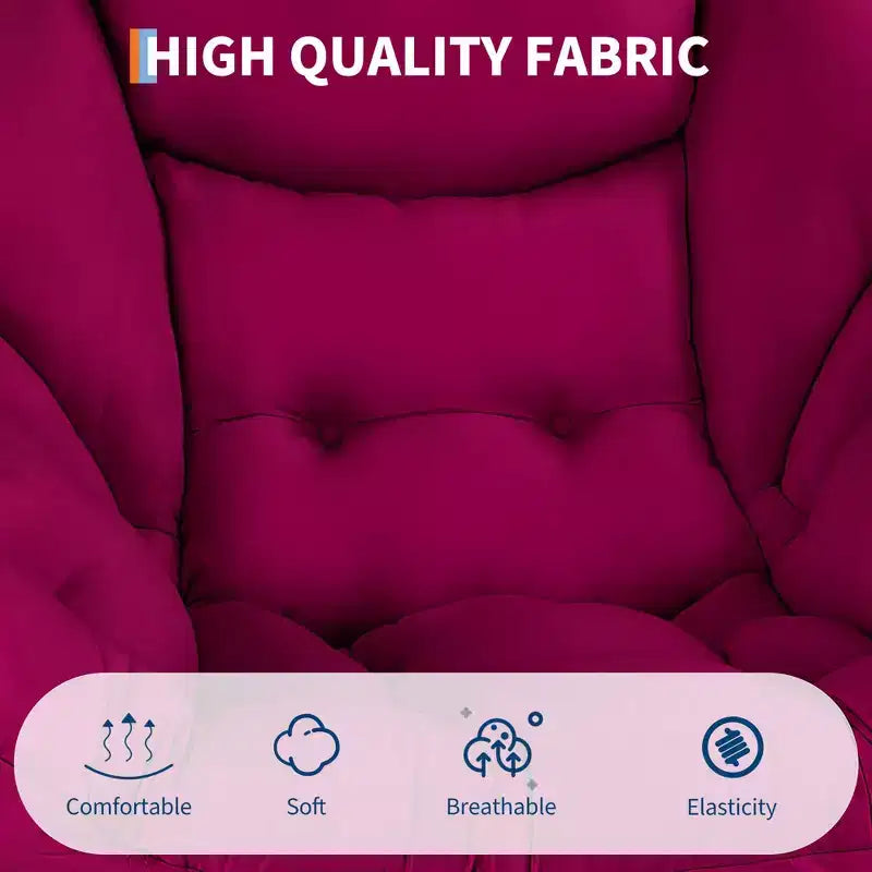 Fauteuil inclinable avec Ottomane, Fauteuil Inclinable Confortable et Moderne avec Poche Latérale, Repose-pieds Pliant
