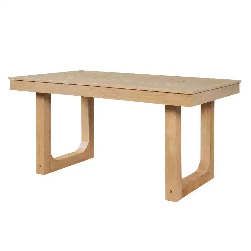 Ensemble table à manger extensible 7 pièces Merax avec 6 chaises à assise rembourrée
