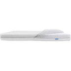 Matelas de berceau et de lit pour tout-petit 2 étapes Organic Dream ComfortCloud en blanc