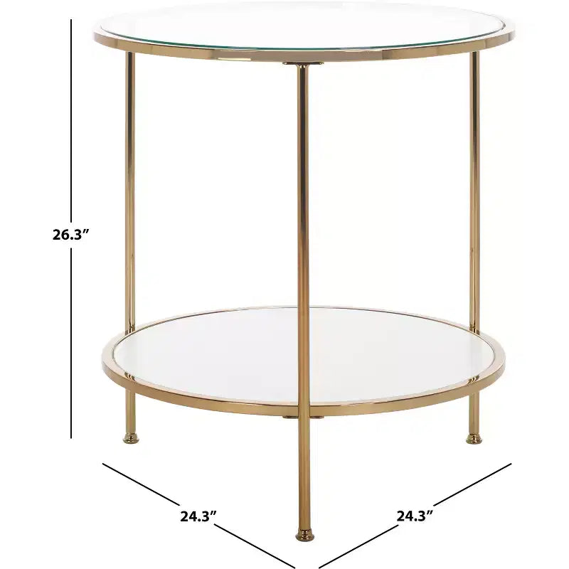 Table d'appoint Risa - Or - SEI