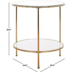 Table d'appoint Risa - Or - SEI