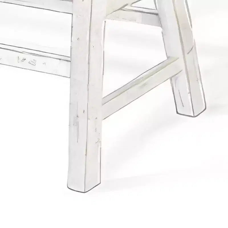 Banc hauteur comptoir Royal Hampton de 33 po de large | Pieds en tréteaux avec repose-pieds | Bois d'acajou