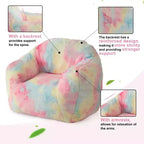 Fauteuil poire oversize en fausse fourrure rembourré de mousse, canapé douillet pour adultes et enfants, parfait pour les jeux vidéo, la lecture et les dortoirs