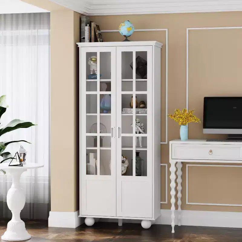 Étagère Famapy – Rangement élégant et polyvalent – Vitrine pour vos trésors littéraires et objets décoratifs