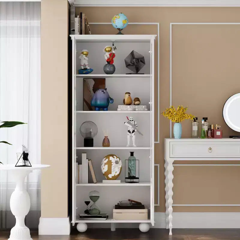 Étagère Famapy – Rangement élégant et polyvalent – Vitrine pour vos trésors littéraires et objets décoratifs