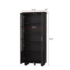 Étagère Famapy – Rangement élégant et polyvalent – Vitrine pour vos trésors littéraires et objets décoratifs